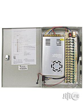 18way CCTV Power Supply Box With Fan 12v: 20amp