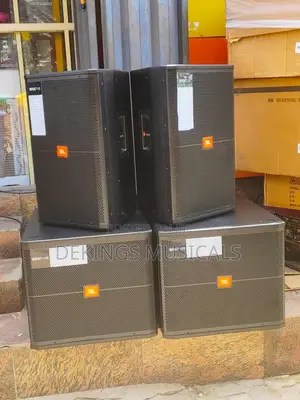 Original Jbl Single 18” Sub And Single 12” Speaker Pair