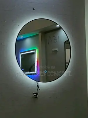 Black Mirror With Back LED Lights