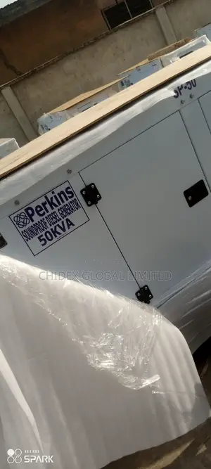 50kva Perkins Diesel Soundproof Generators 100% Copper Coil