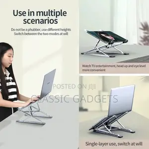 N8 NEW Adjustable Aluminum Laptop Stand