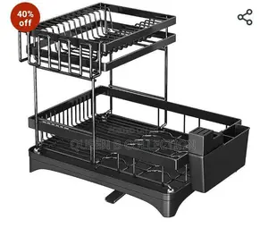 2 Layers Plate Rack