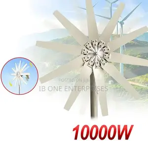 Forget Unreliable Grids : Buy 10,000W 48V Wind Turbine Now