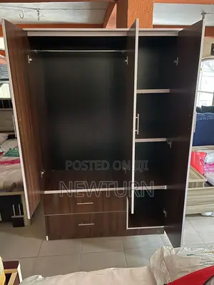 3 Doors Wardrobe With Drawers.