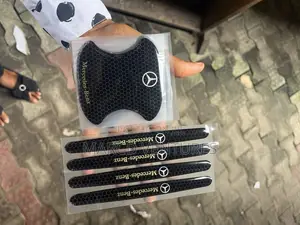 Carbon Fiber Rubber Strap Door Guard