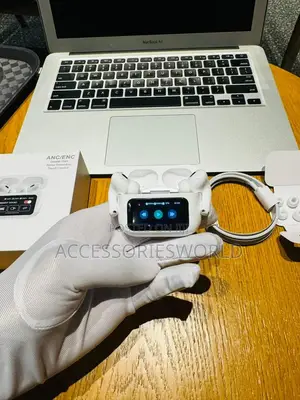 A9 Pro Anc+Enc Airpods Headphones With Smart Display Screen