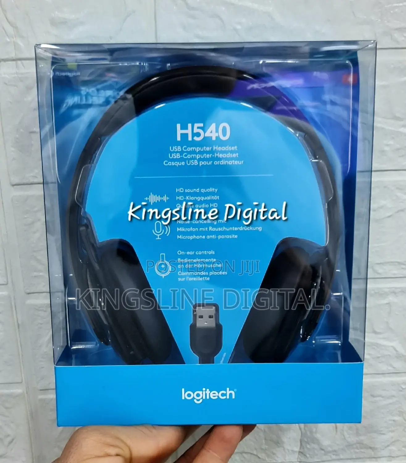 Logitech H540 Usb Wired Computer Headset