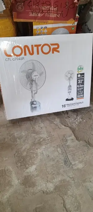 Lontor 16" Rechargeable Mist Fan