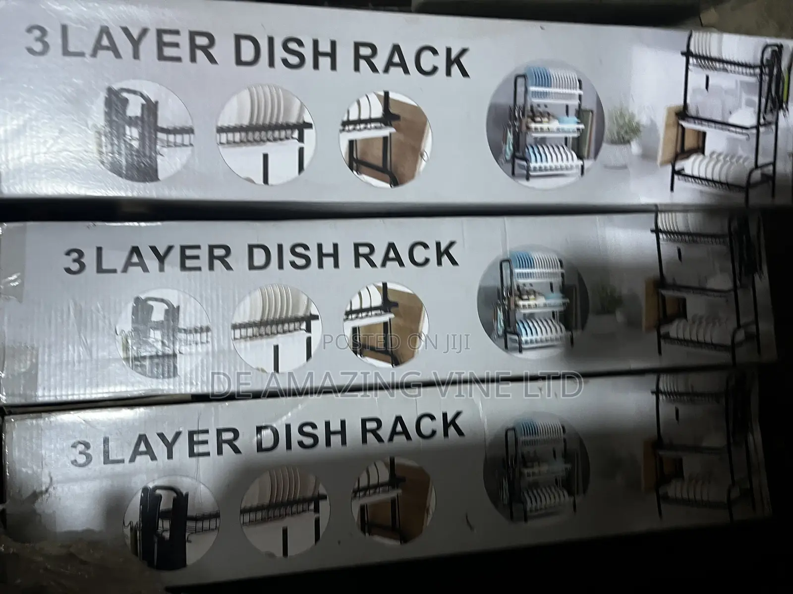 3step Bowl and Plate Rack