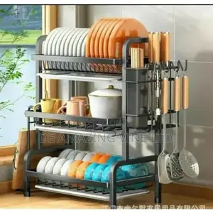 3step Bowl and Plate Rack