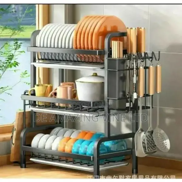 3step Bowl and Plate Rack