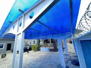 Blue Multilayer Dubai Quality Skylight Carport Cool Cover