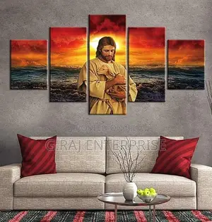 5panel Canvas Jesus Christ Lord Shepard PAY ON DELIVERY