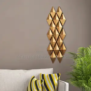 Modern Golden Diamond Wall Lamp