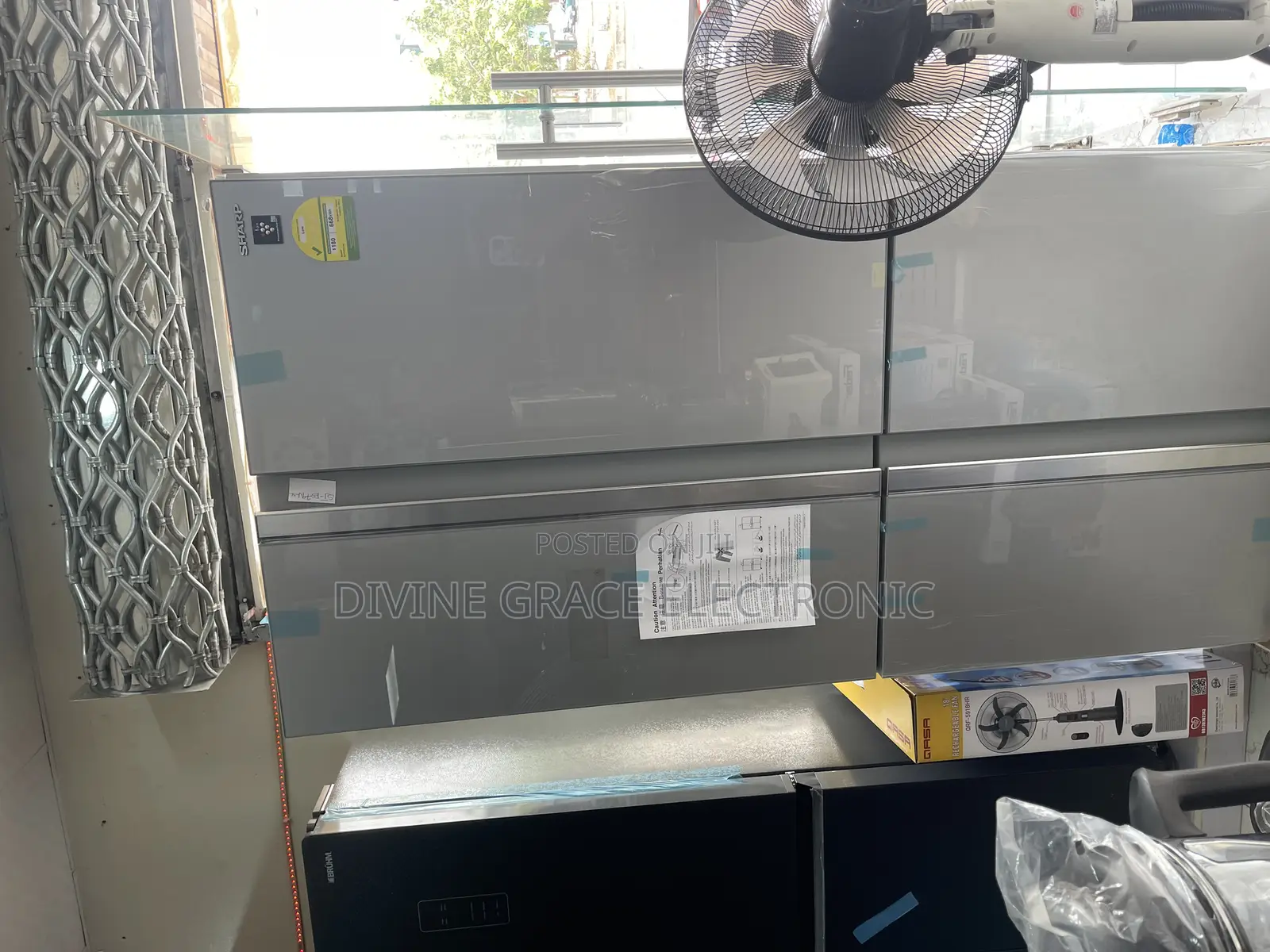 Sharp Side by Side Refrigerator