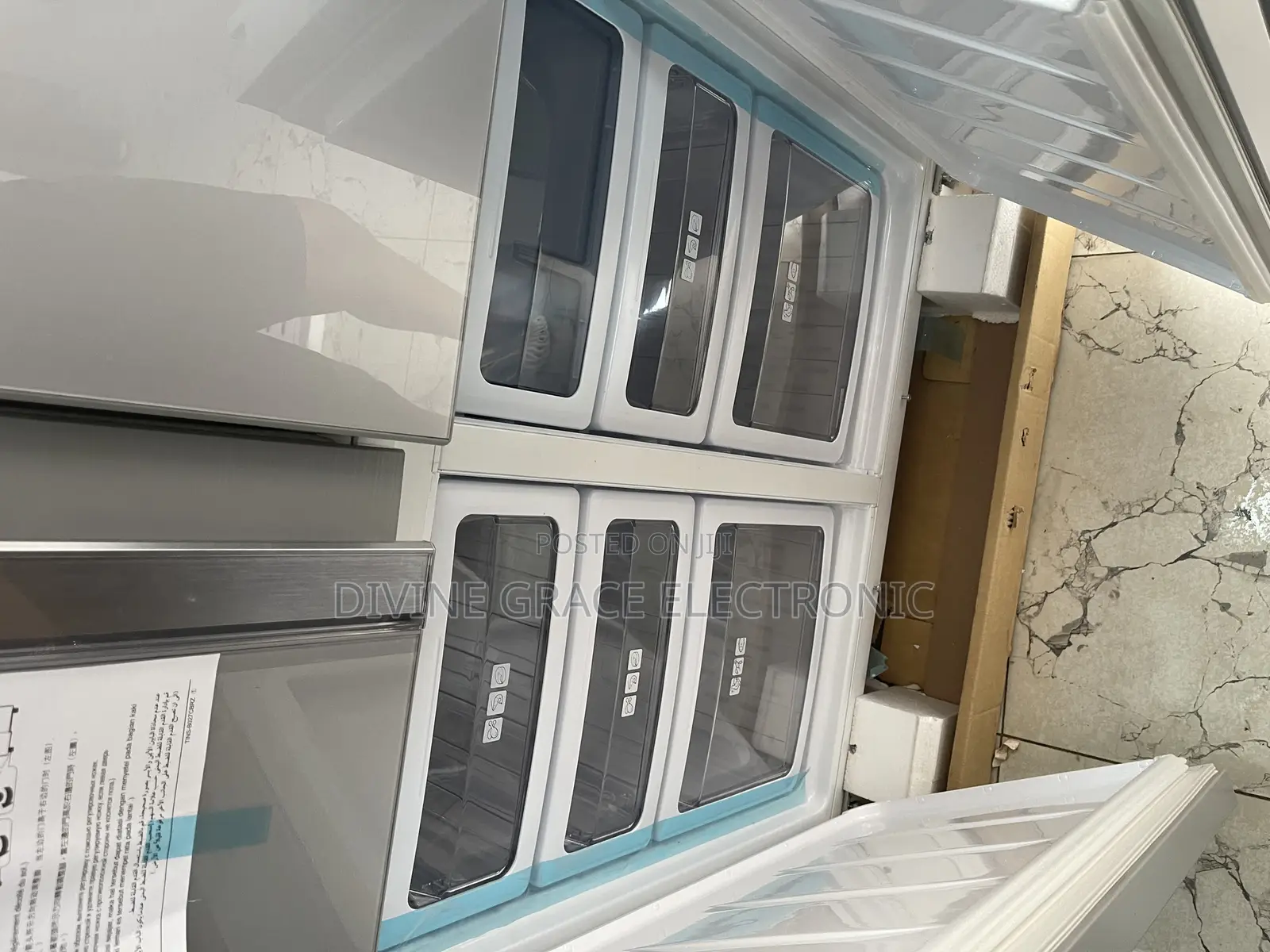 Sharp Side by Side Refrigerator