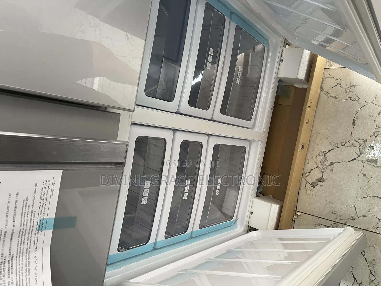 Sharp Side by Side Refrigerator