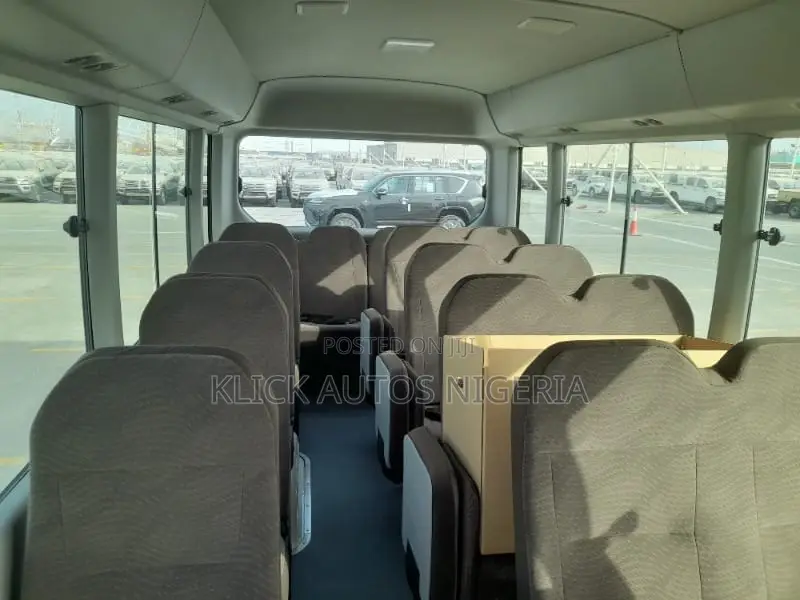 New Toyota Coaster 2025 White