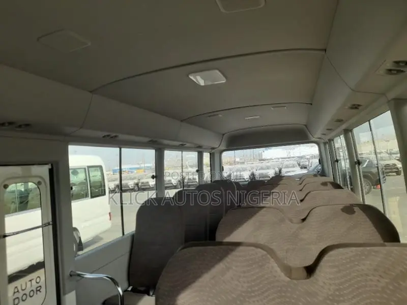 New Toyota Coaster 2025 White
