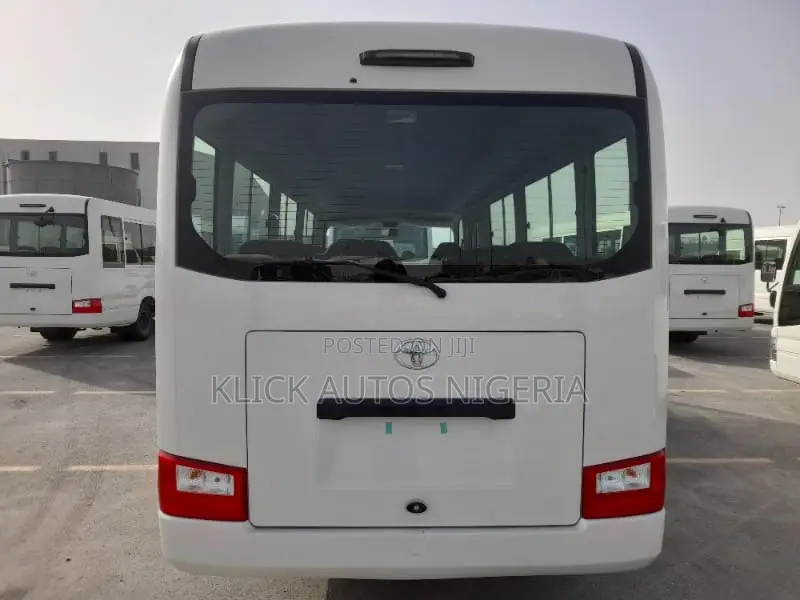 New Toyota Coaster 2025 White