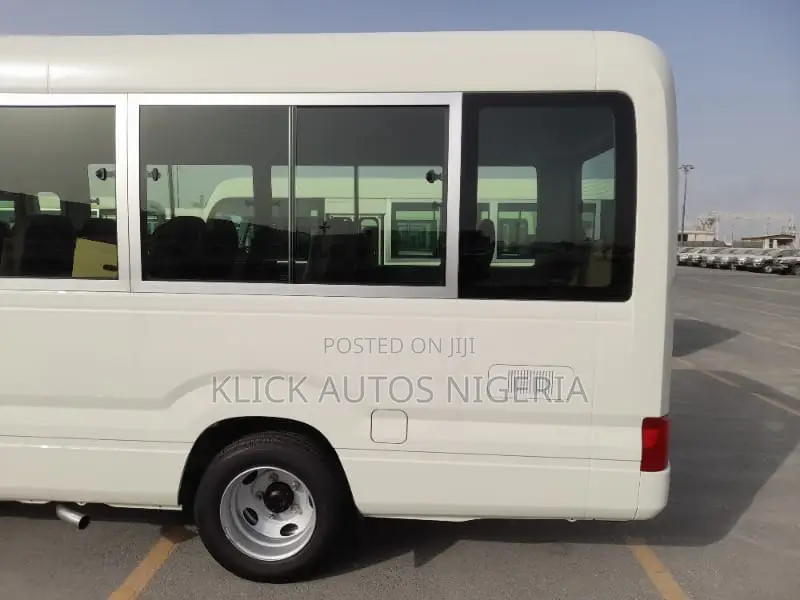 New Toyota Coaster 2025 White