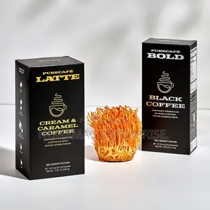 Livepure Cream Caramel, Black Bold Coffee
