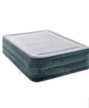 Queen Dura-Beam Comfort-Plush Airbed With Built-in Pump