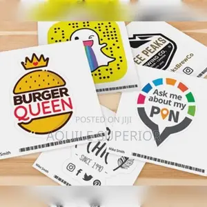 Vinyl Stickers Design for Supermarkets
