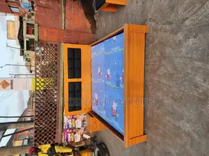 6by6 Wooden Bed Frame With One Bed Side Made With HDF Wood