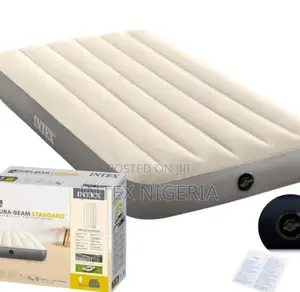 Intex Inflatable Single Size Dura-Beam Air Bed