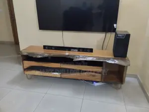 Stylish Wooden Timber Console