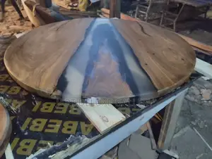 Stylish Wooden Epoxy Table