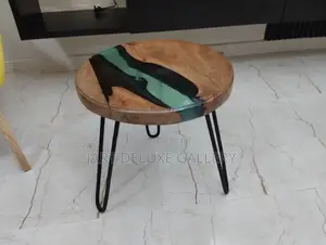 Stylish Wooden Epoxy Table