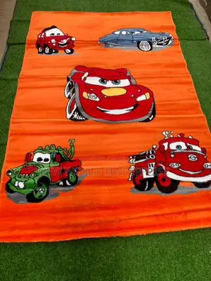 Modern Children Character Centre Rug