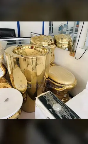 Royal Executive Gold WC With Basin