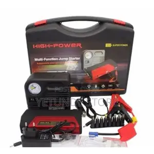 Jump Starter, Power Bank and Car Tyre Pump - Big Size