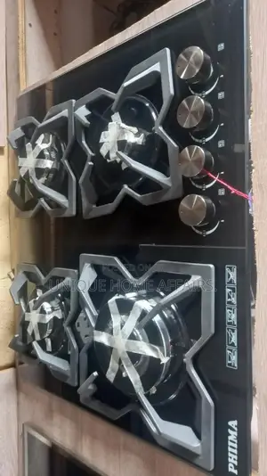 4 Burner Glass Kitchen Hob