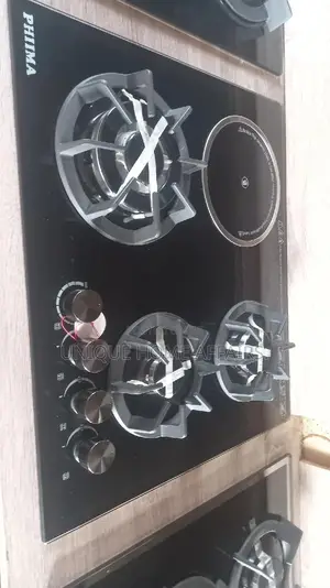 3 Gas and One Electric Kitchen Hob