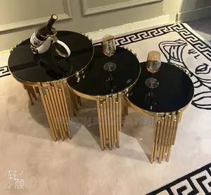 Center Table With 2 Side Stools