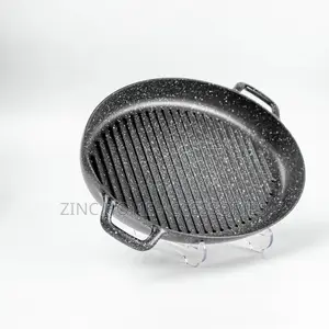 Korkmaz Granite Oval Grill Frypan