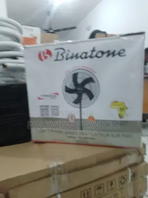Brand New Non Rechargeable 18''inches Binatone Standing Fan