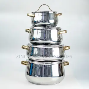 Korkmaz Samara Gold 8pc Cookware Set