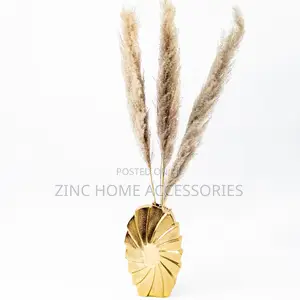 Gold Swirl Flower Vase