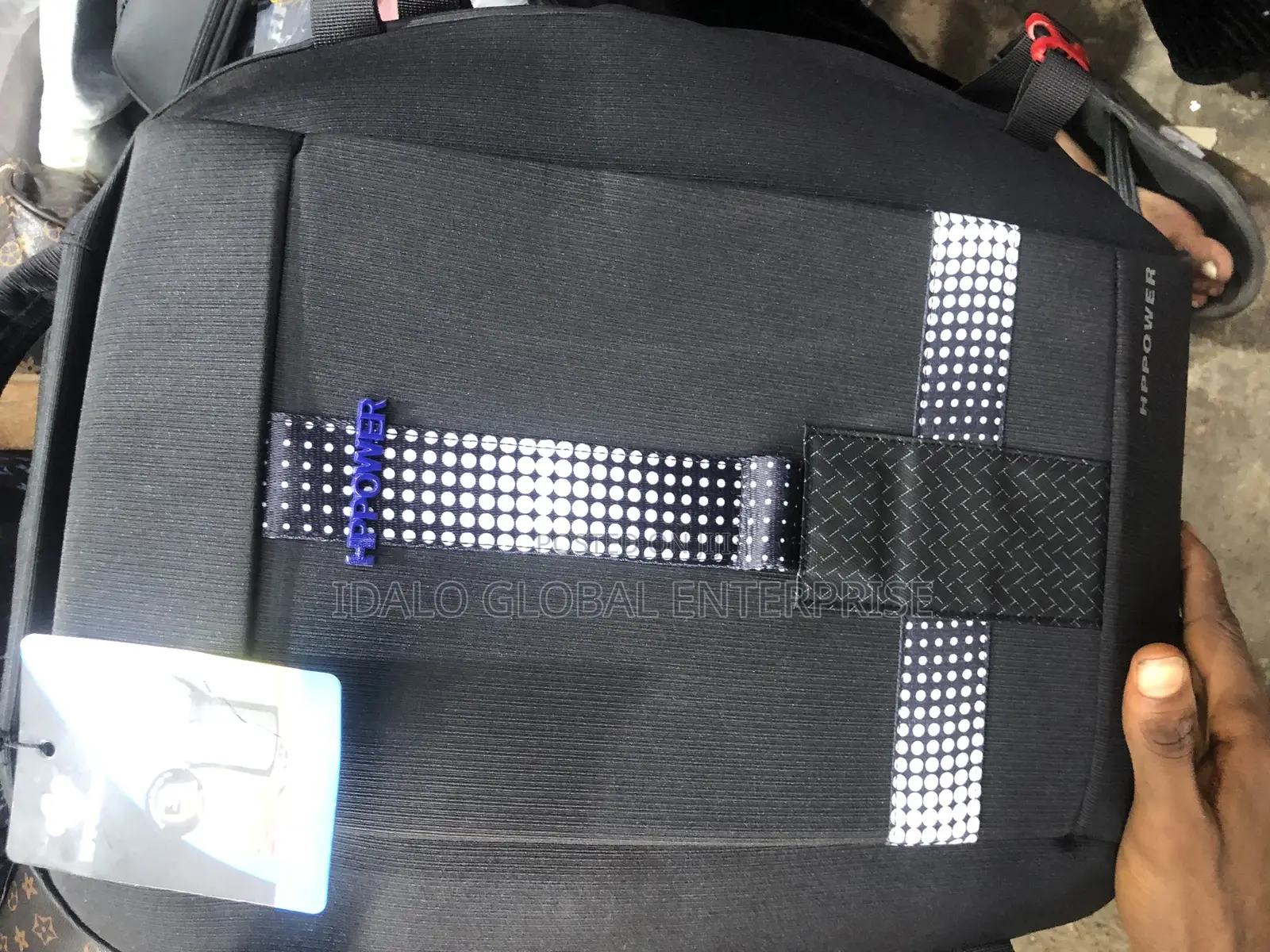 Hp Power Backpack (Laptop Bag With Antitheft Lock and Usb)