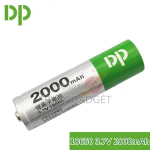 3.7v 2000mah Lithium Rechargeable Battery