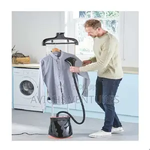 Easy Home Upright Garment Steamer With 1.5L Detachable Tank