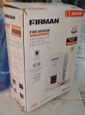Home Use Firman 5000 Watts Stabilizer With USB Port