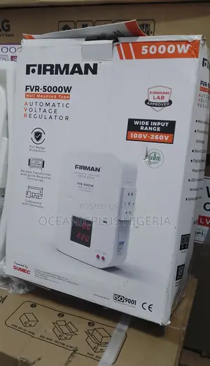 Just In!! Quality Firman Stabilizer 5000W