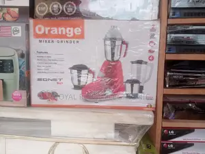 Orange Powerful Mixer Grinder