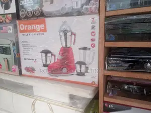 Orange Powerful Mixer Grinder